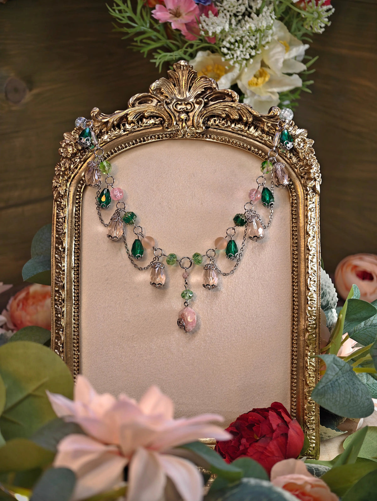 Novyra Jewelry & Clay Art Marchioness Tier Necklaces Whimsical Unique Handmade