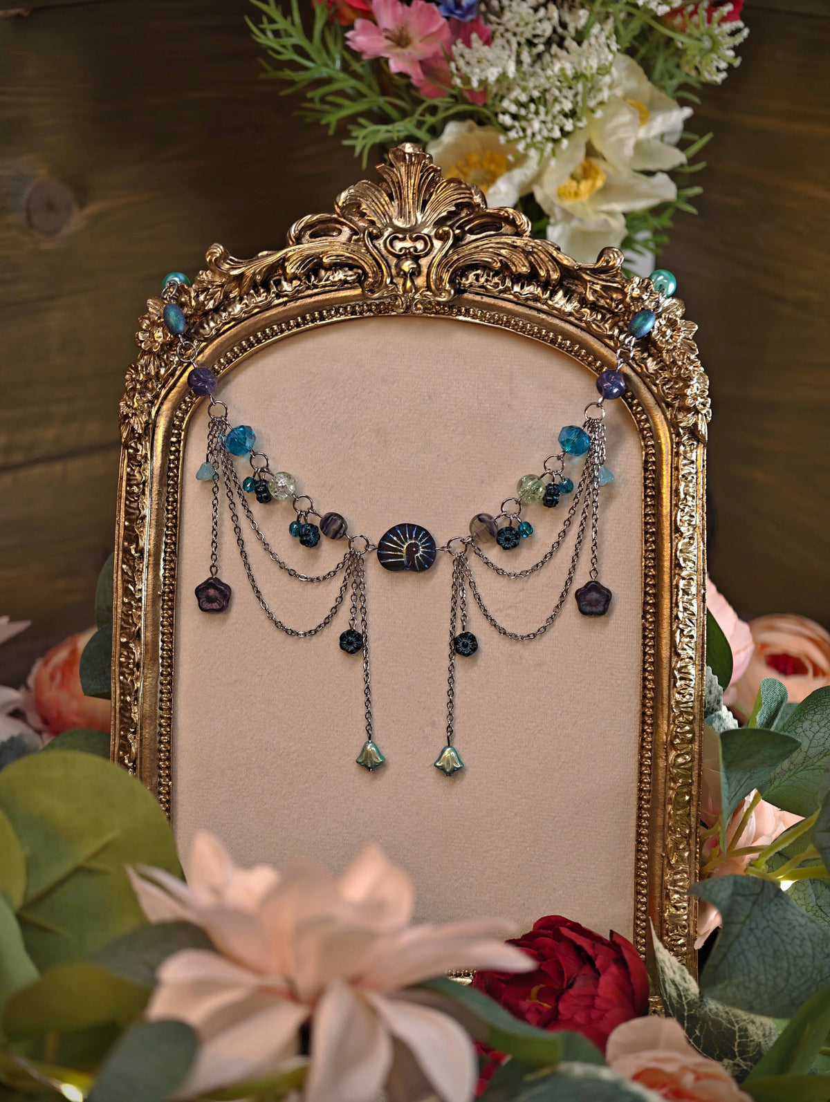 Novyra Jewelry & Clay Art Duchess Tier Necklaces Whimsical Handmade