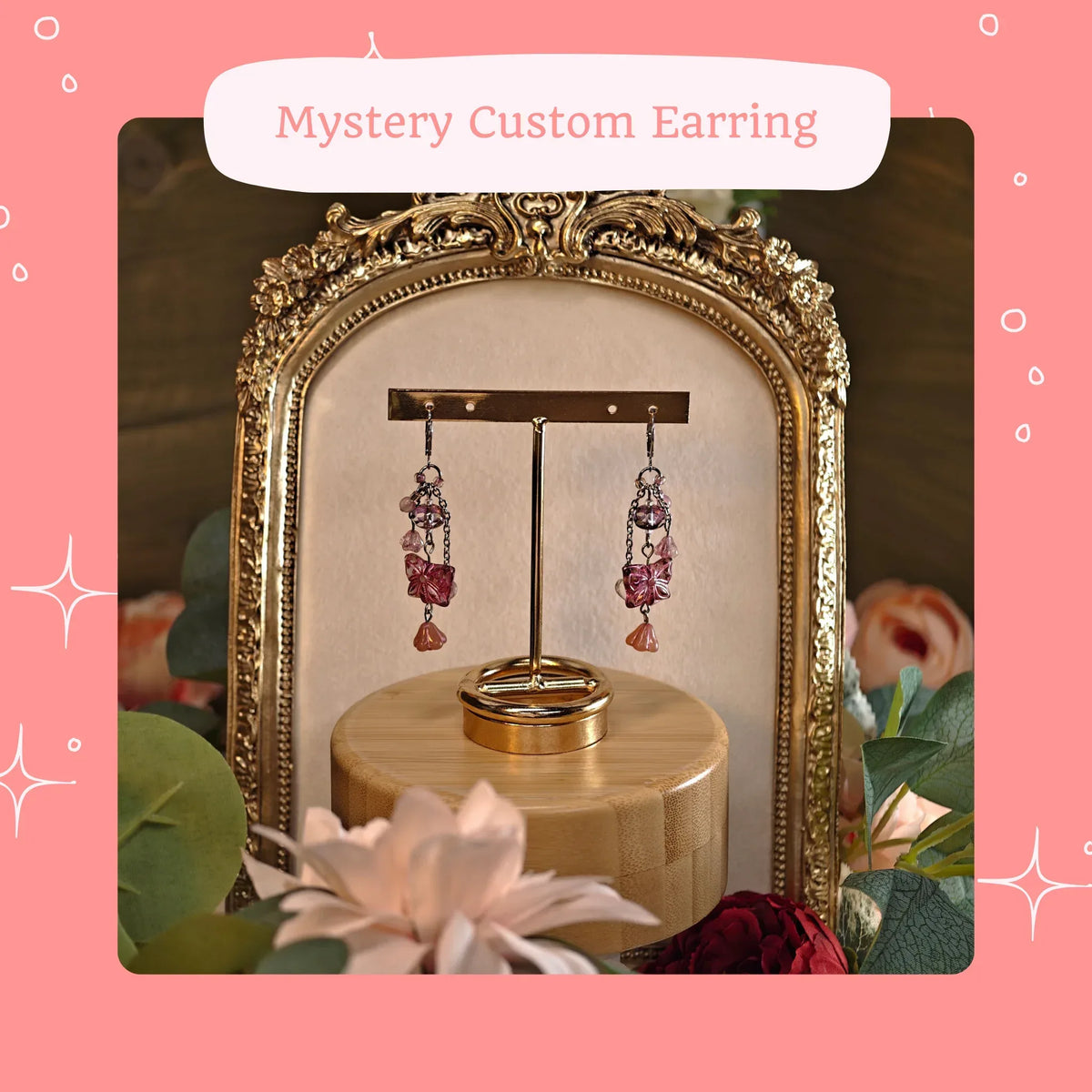 Novyra Jewelry and Clay Art Mystery Custom Earring Novyra